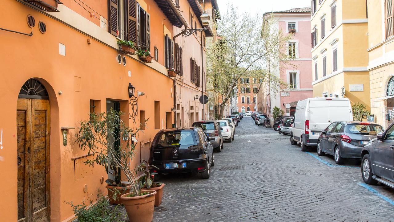 Rental In Rome Trastevere White Exterior photo